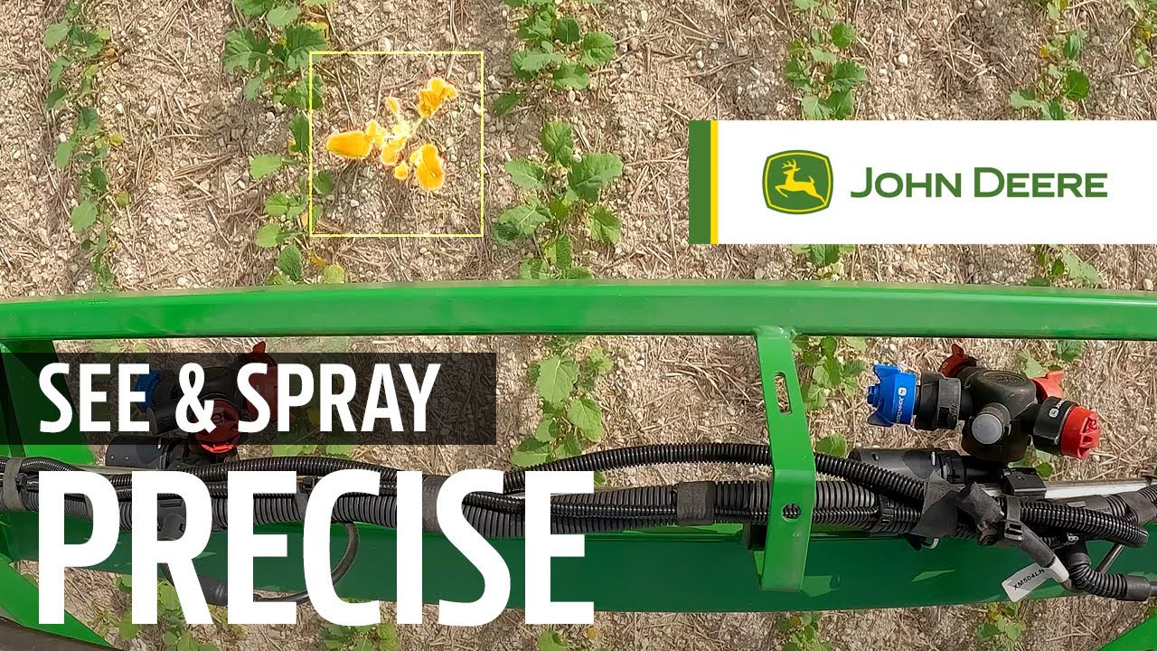John Deere See & Spray&trade; Select for optimised CROP PROTECTION