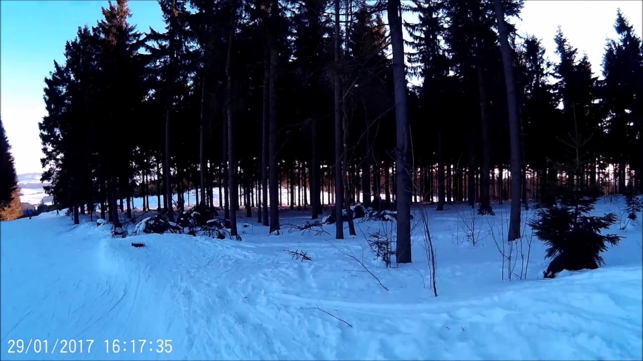Sternstein - Letzte Fahrt des Tages - 29.01.2017 HD