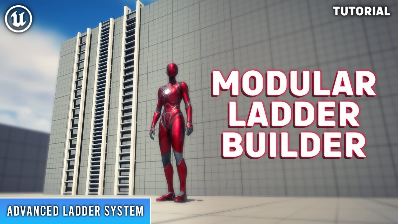 Unreal Engine 5: Advanced Ladder System (Part 1: Modular Ladder)