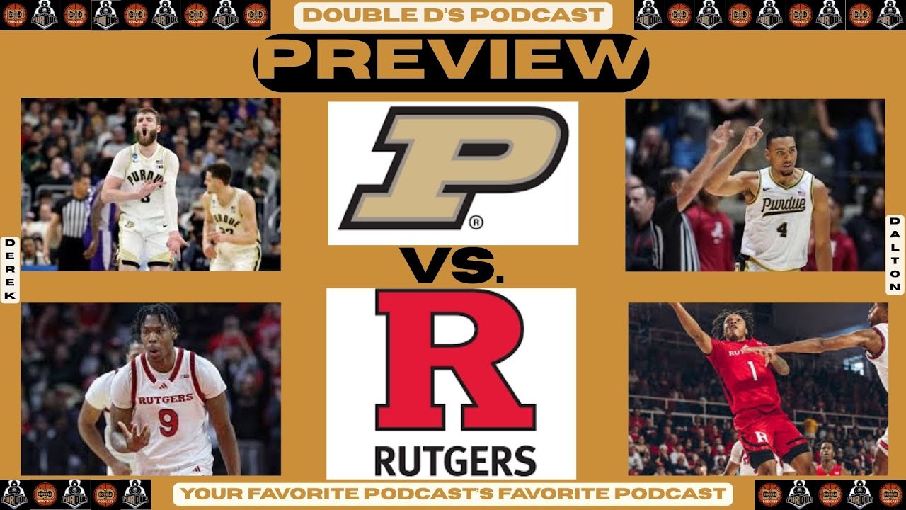 #1 Purdue Travels to Rutgers Tuesday — GAME PREVIEW!