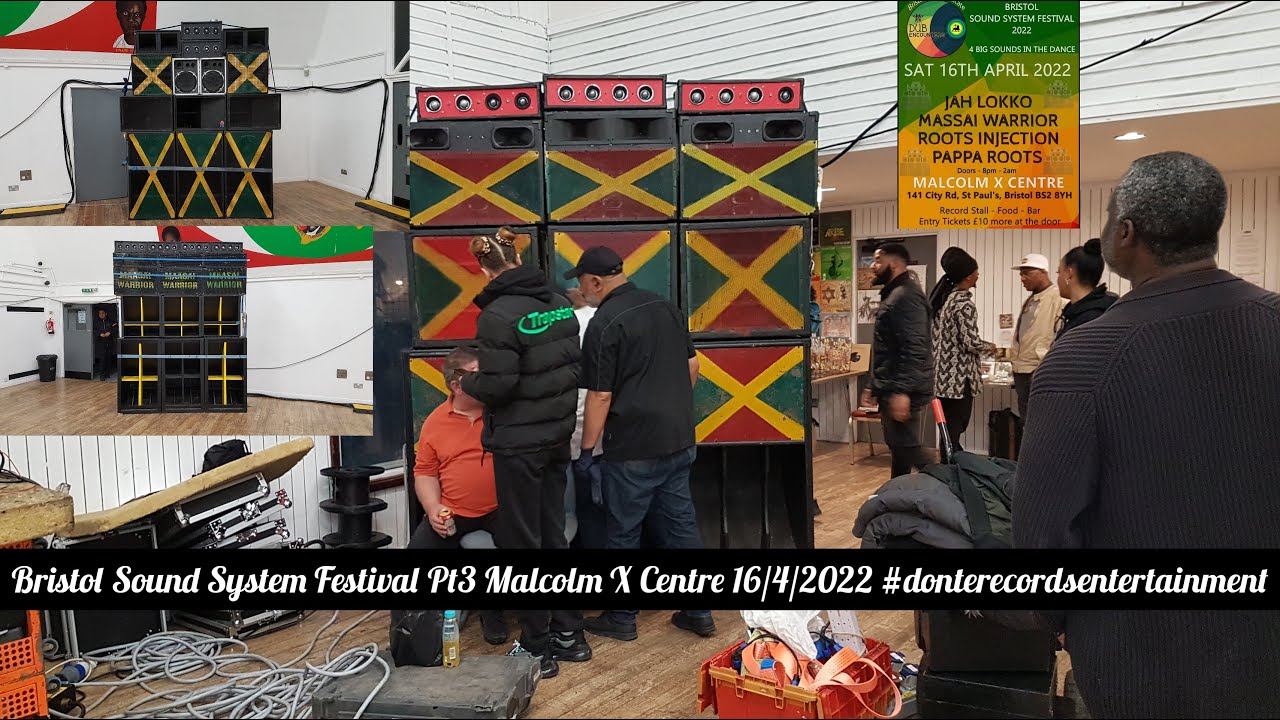 Bristol Sound System Festival Pt3 Malcolm X Centre 16/4/2022 #donterecordsentertainment #bristol ❤💛💚