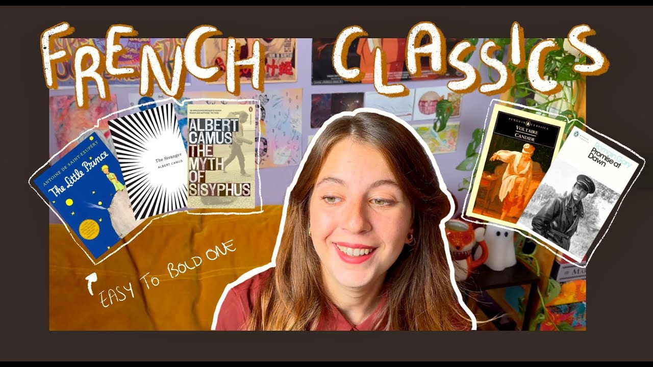 10 classic books for beginners to get into french literature (recommended by a french) + tbr