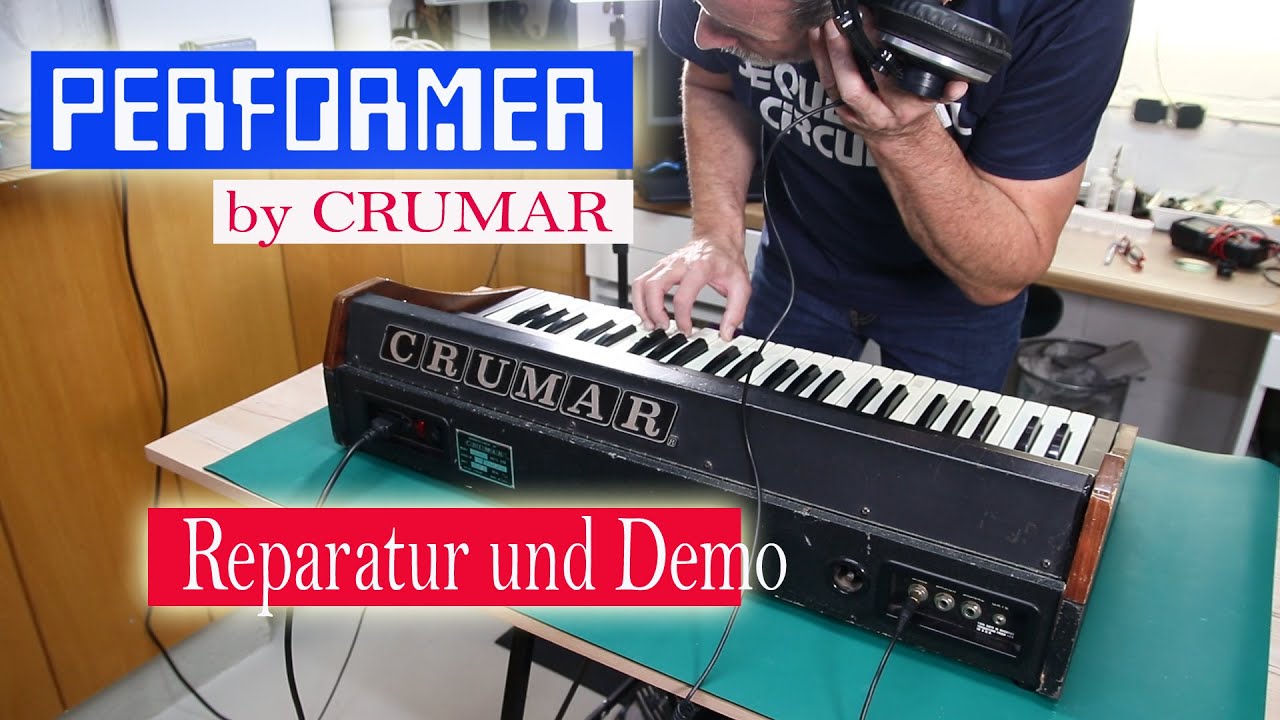Crumar Performer Repair - Synth Hunter Episode 39