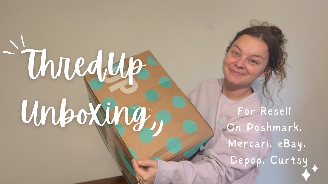 ThredUp Rescue Box 25 Piece Clothing Unboxing