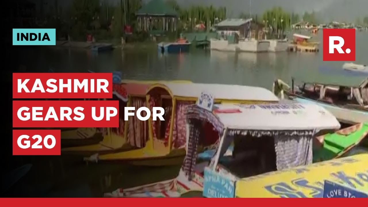 G20 Preparations In Full Swing In Srinagar; Shikaras & Flyovers Painted | Republic Exclusive Report