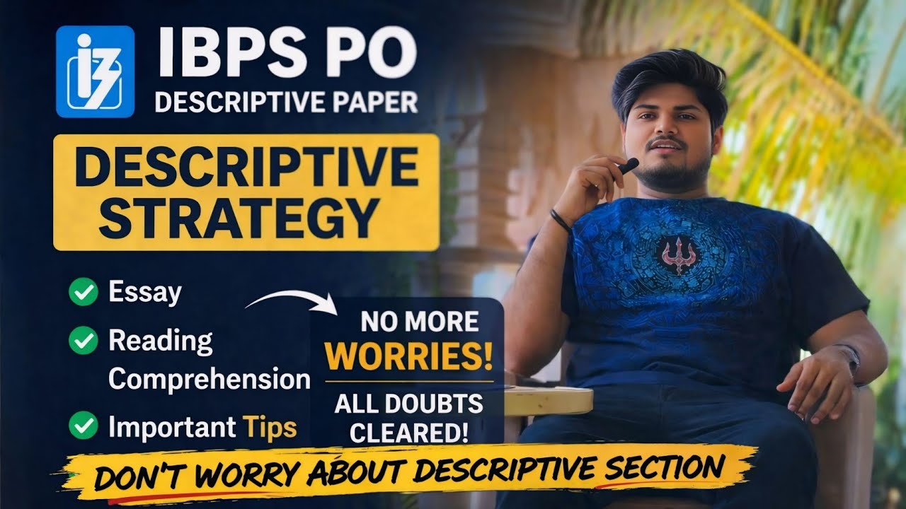 📚IBPS PO Descriptive Section🎯 | Essay + Reading Comprehension Strategy🔥 | BANKIFY | RAJ AGRAWAL