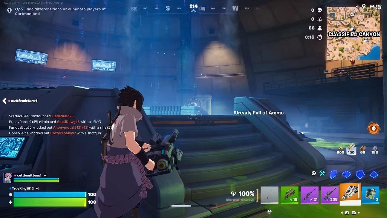 Battle Royale with my sister. Crazy clutch at the end.