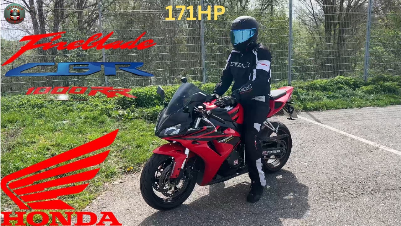 Honda CBR 1000RR Fireblade || 2005 || 171HP || TOP SPEED on german Autobahn