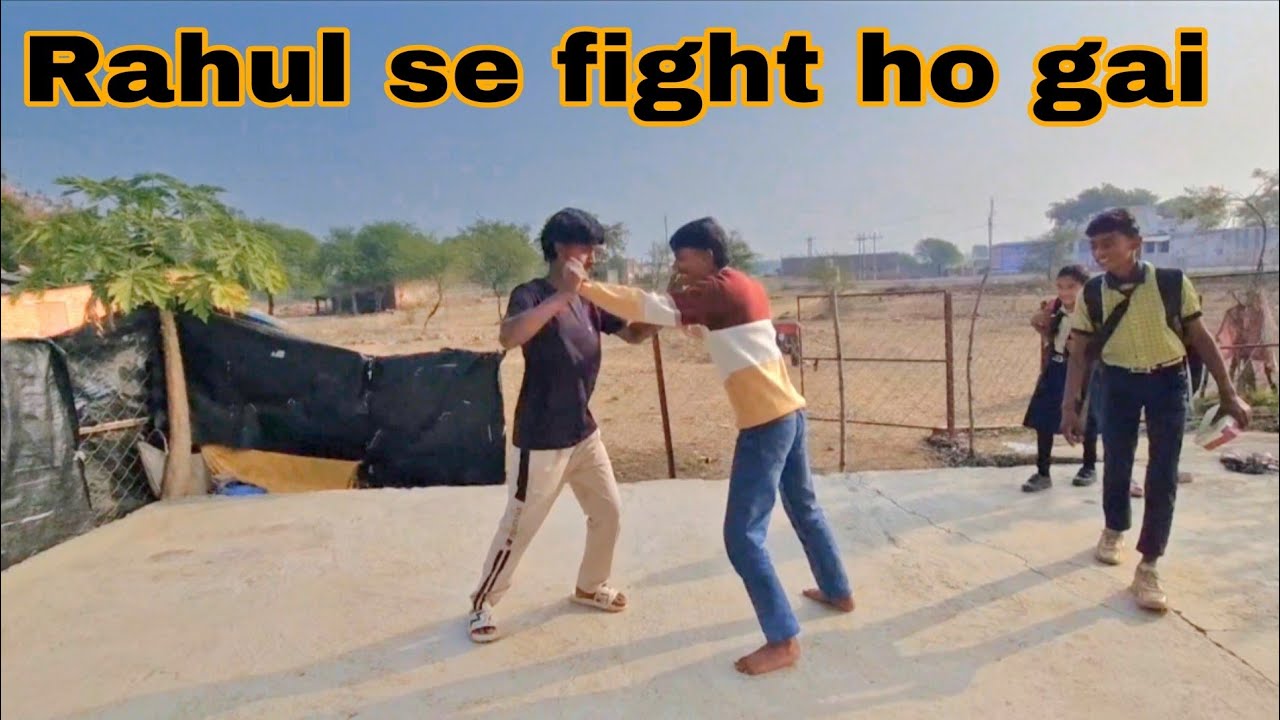 Rahul or meri ladai ho gayi 😮