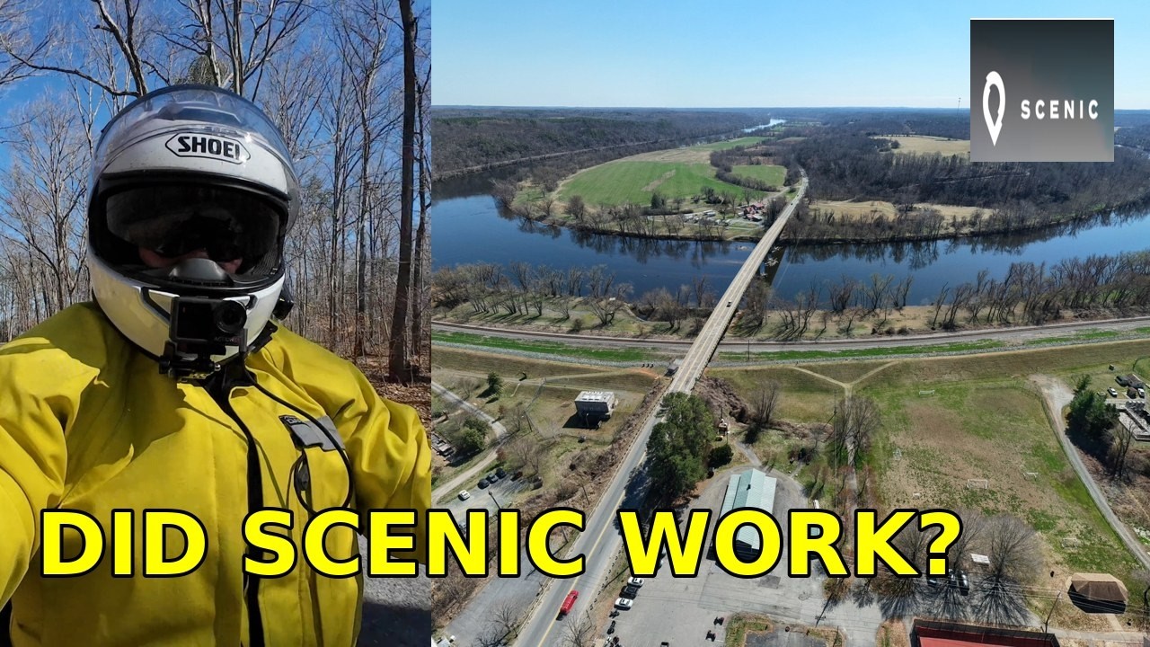 Помогло ли мне приложение Scenic Navigation? Давайте прокатимся и узнаем! Есть и видео с дрона!