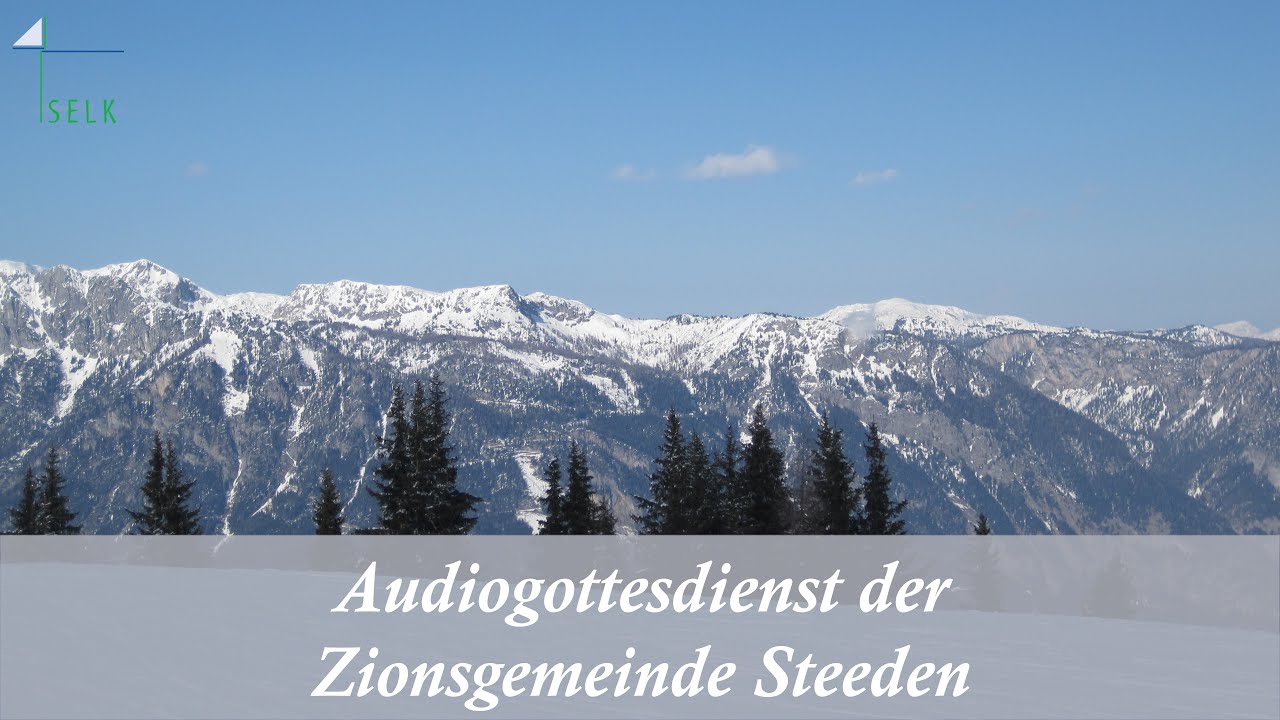 Audio-Gottesdienst: 3. Sonntag nach Epiphanias - SELK Steeden