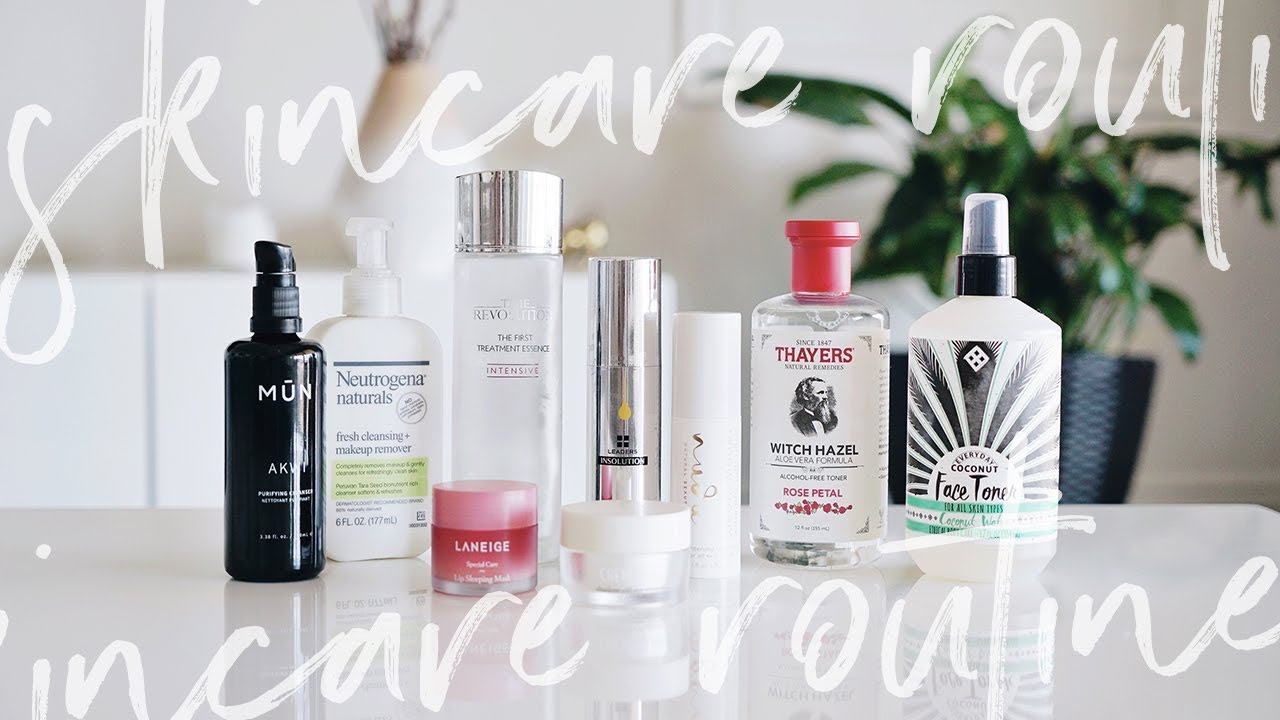My 9 Step Skincare Routine 🌝✨ | Korean & Clean Beauty
