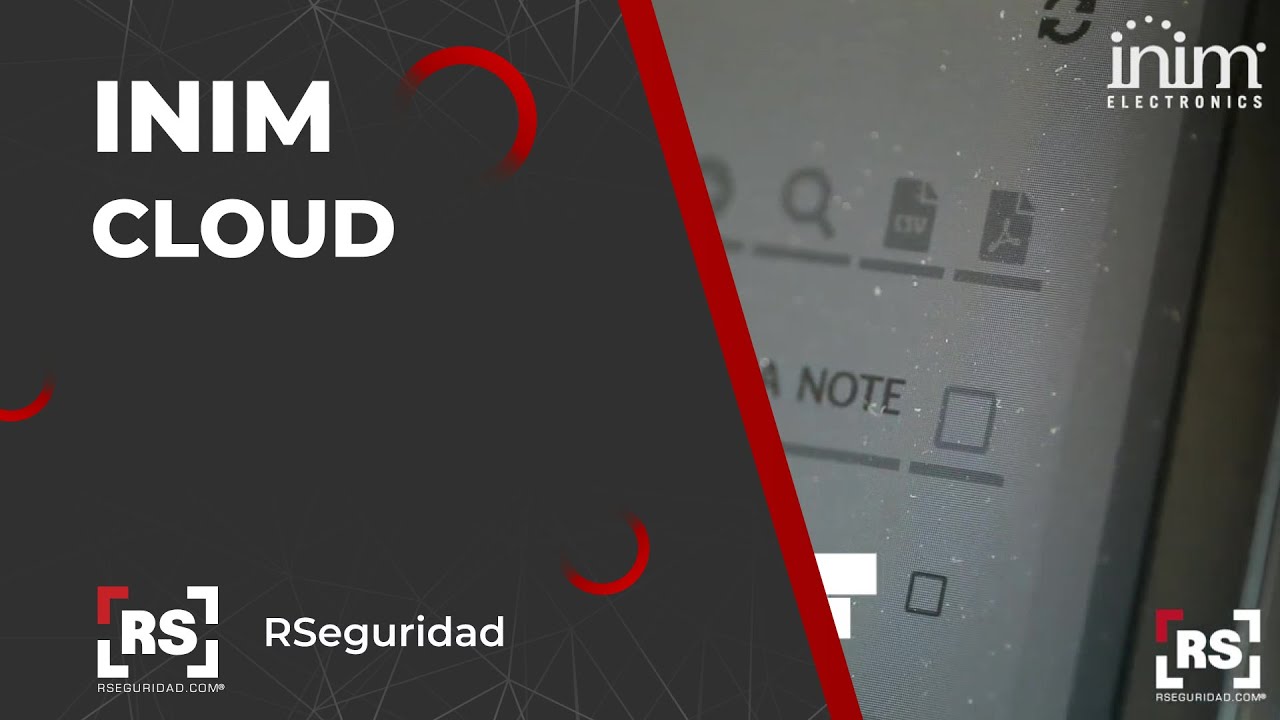 INIM CLOUD EN ESPAÑOL