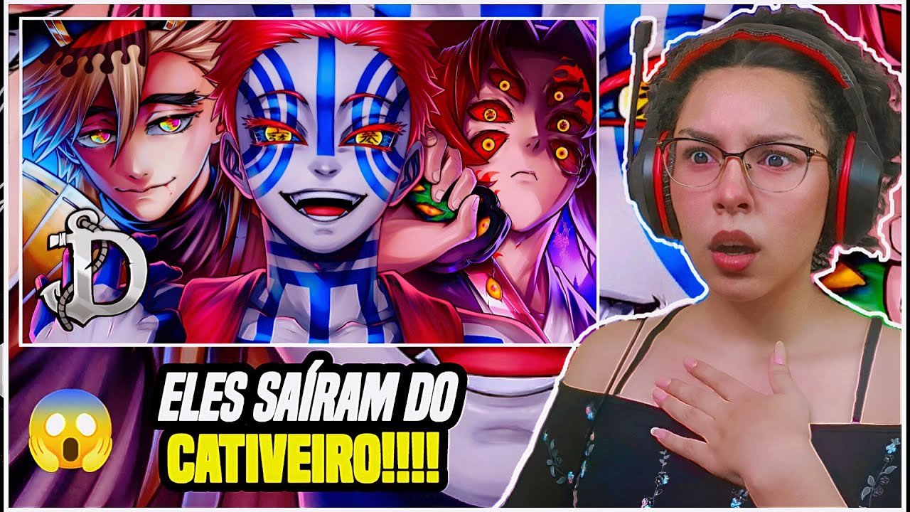 (Eu NÃO esperava por ISSO!😳) Luar Superior (Kimetsu no Yaiba) - Daarui Ft. Basara & Kaito | React