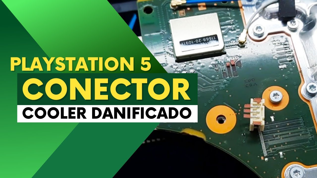 CONSERTO CONECTOR COOLER DO PS5