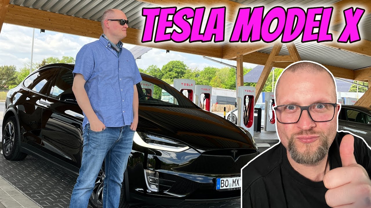 ICH FAHRE DAS TESLA MODEL X AUS 2019 VON MARTIN 😱🔋