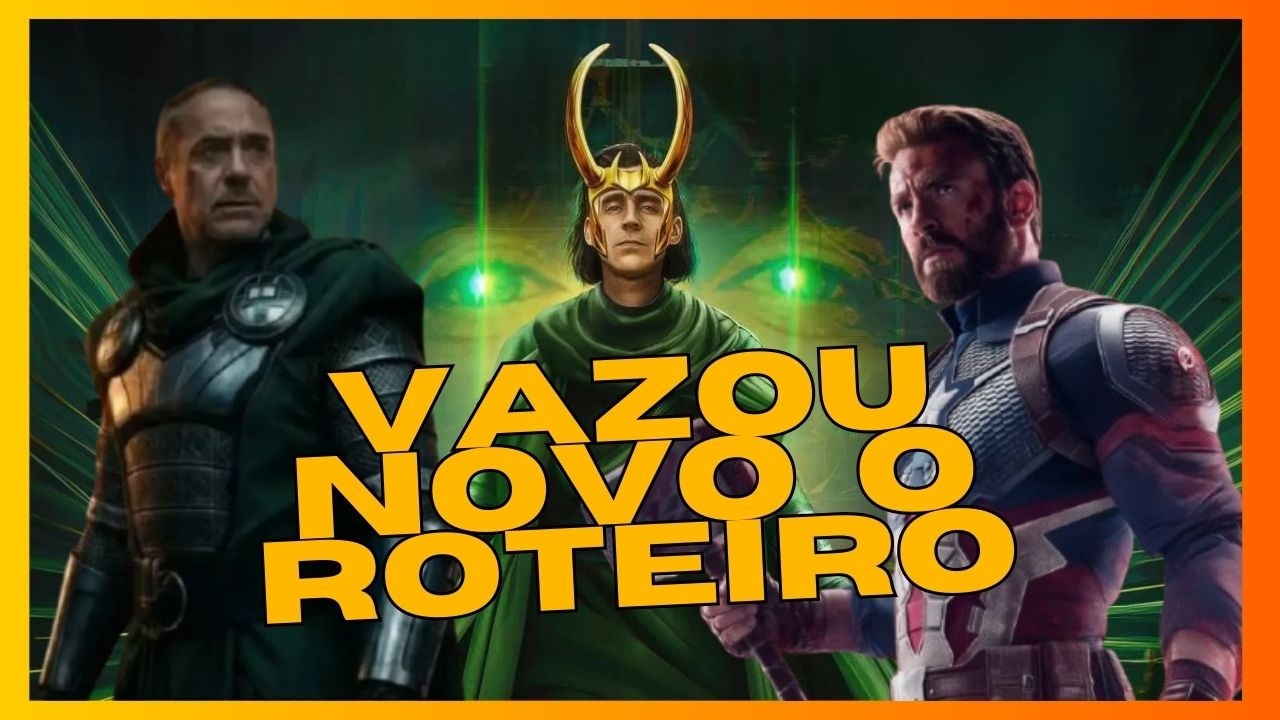 BOMBA! VAZOU O ROTEIRO DE VINGADORES DOOMSDAY