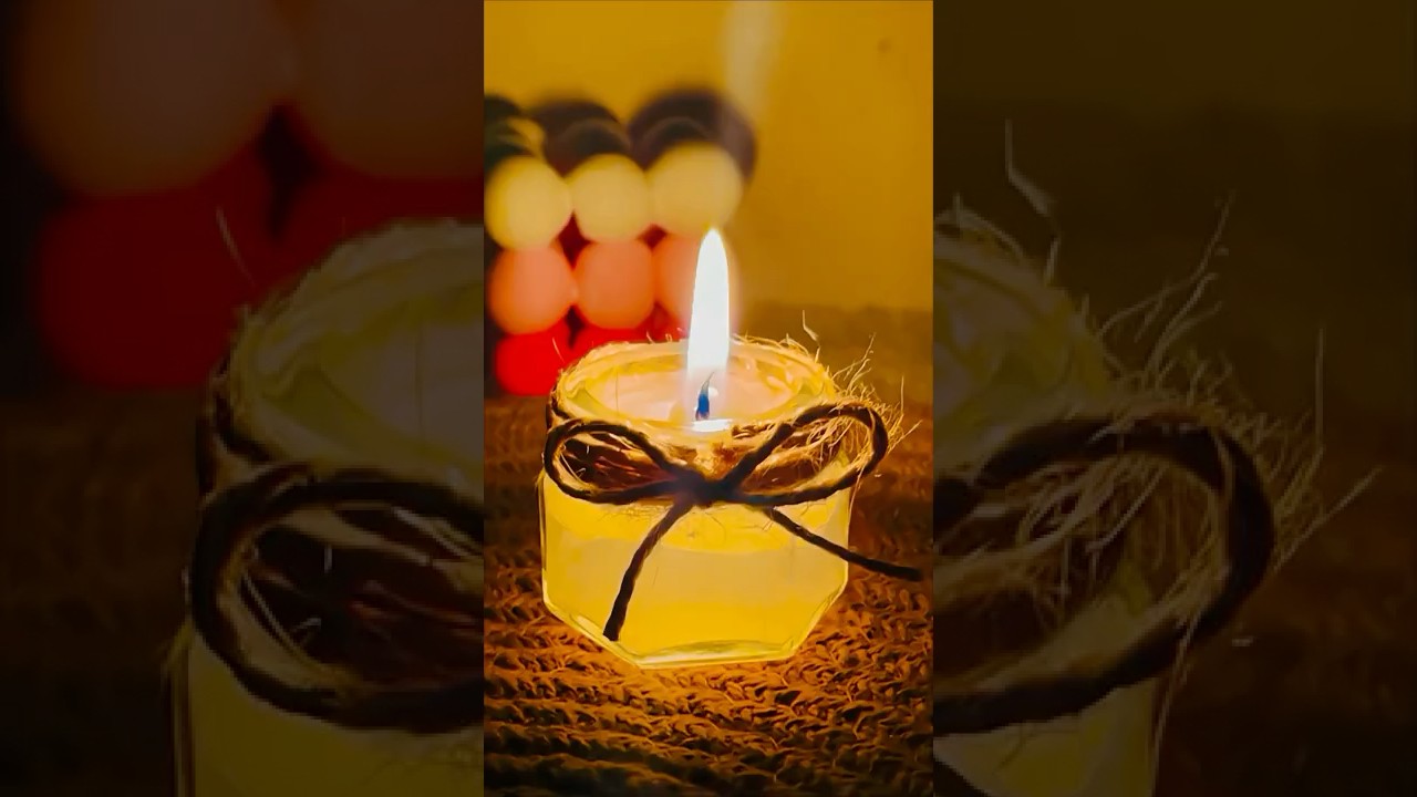 ✨🌷വാ ഓരു candle ഉണ്ടാക്കാം🌷