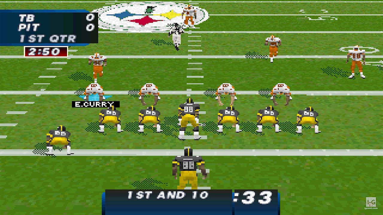 Madden NFL 97 - Gameplay Sega Saturn