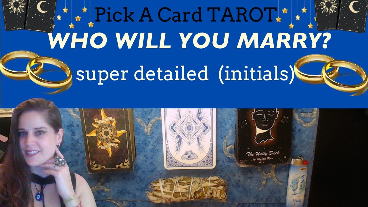 WHO IS YOUR FUTURE SPOUSE? 💍🔮PICK A CARD (+INITIALS) WHO WILL YOU MARRY? SUPER DETAILED! LOVE TAROT💕
