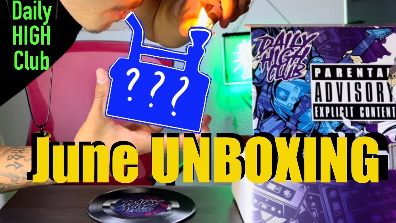 DAILY HIGH CLUB!!!! UNBOXING!! (JUNE 2022)