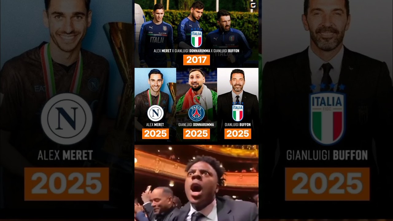 Meret and Donnarumma learned from the best! 😍,,,