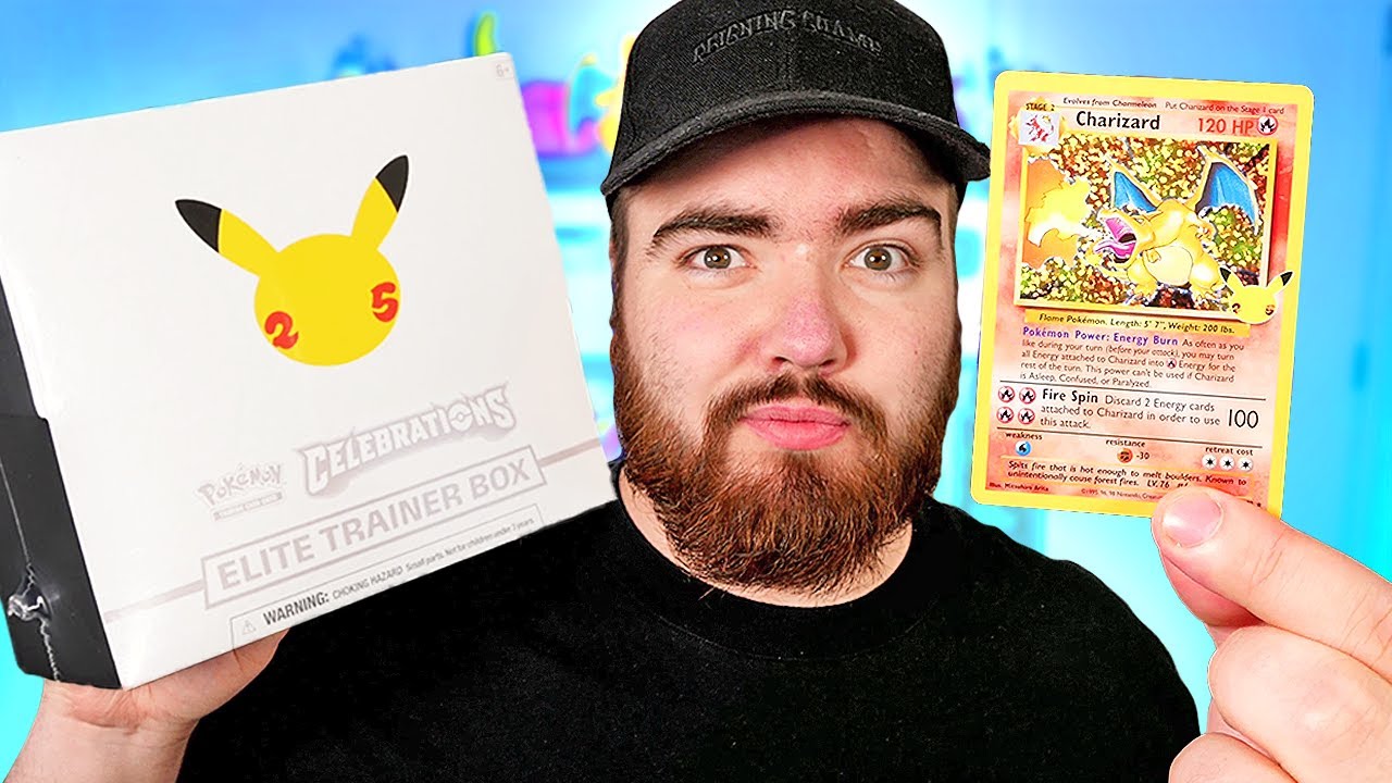 Я открыл коробку элитного тренера Pokémon Celebrations и...
