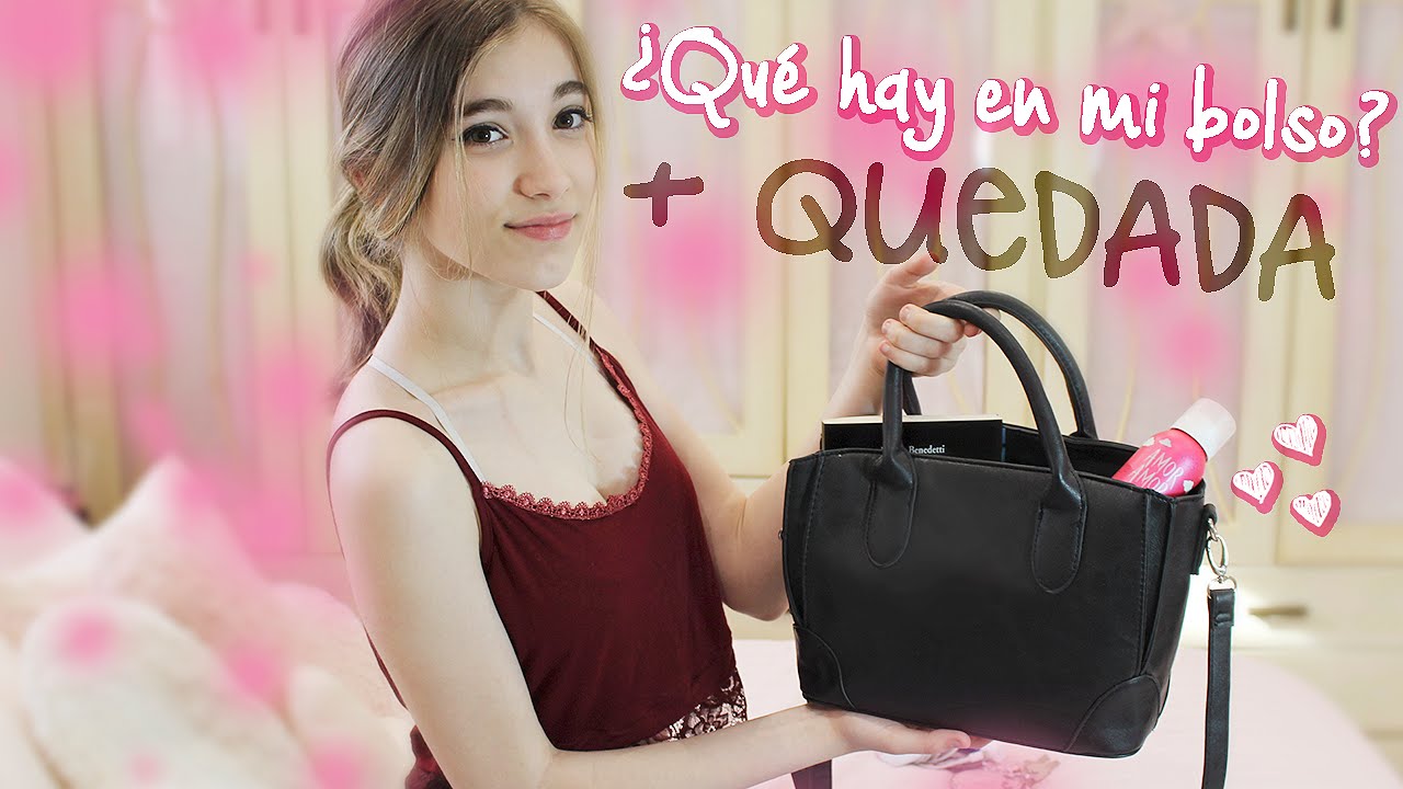 TAG DEL BOLSO 2016 + ¡QUEDADAAA! || Rebeca Stones