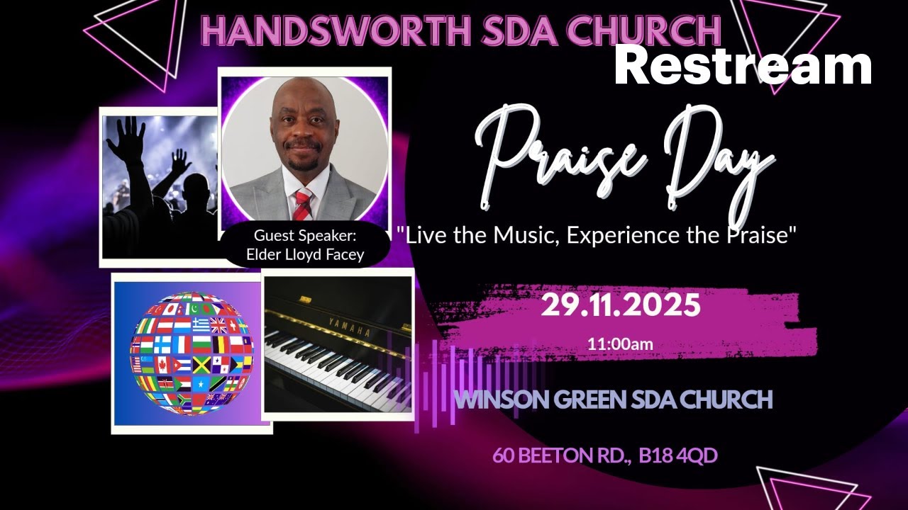 MUSIC DAY || HANDSWORTH SDA CHURCH SERVICE 29TH NOVEMBER, 2025