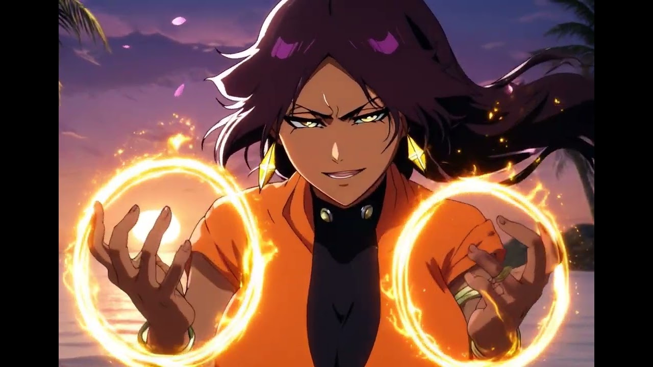 YORUICHI POWERS - - #bleachtybw #klingai #civitai #yoruichi #bleach #fanartanime #anime #portrait