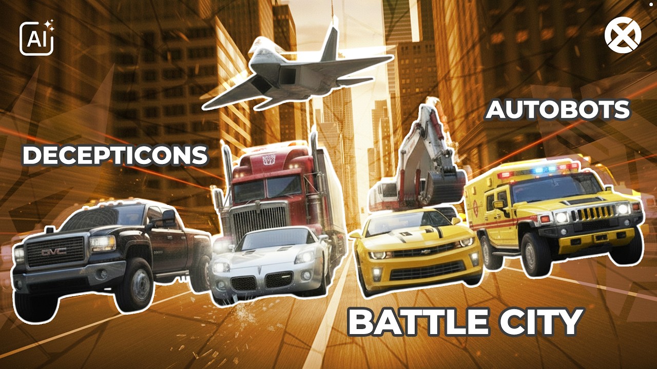 BATTLE CITY - Autobots VS Decepticons (Extended Version) | THE BEST TRANSFORMERS AI VIDEO IN 2026
