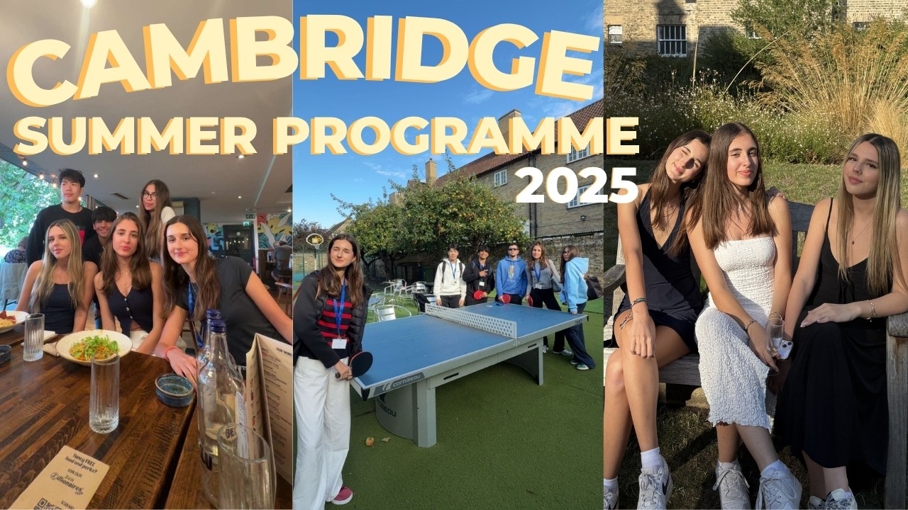 CAMBRIDGE UNIVERSITY SUMMER PROGRAMME VLOG🧪🌟going out, classes, london 