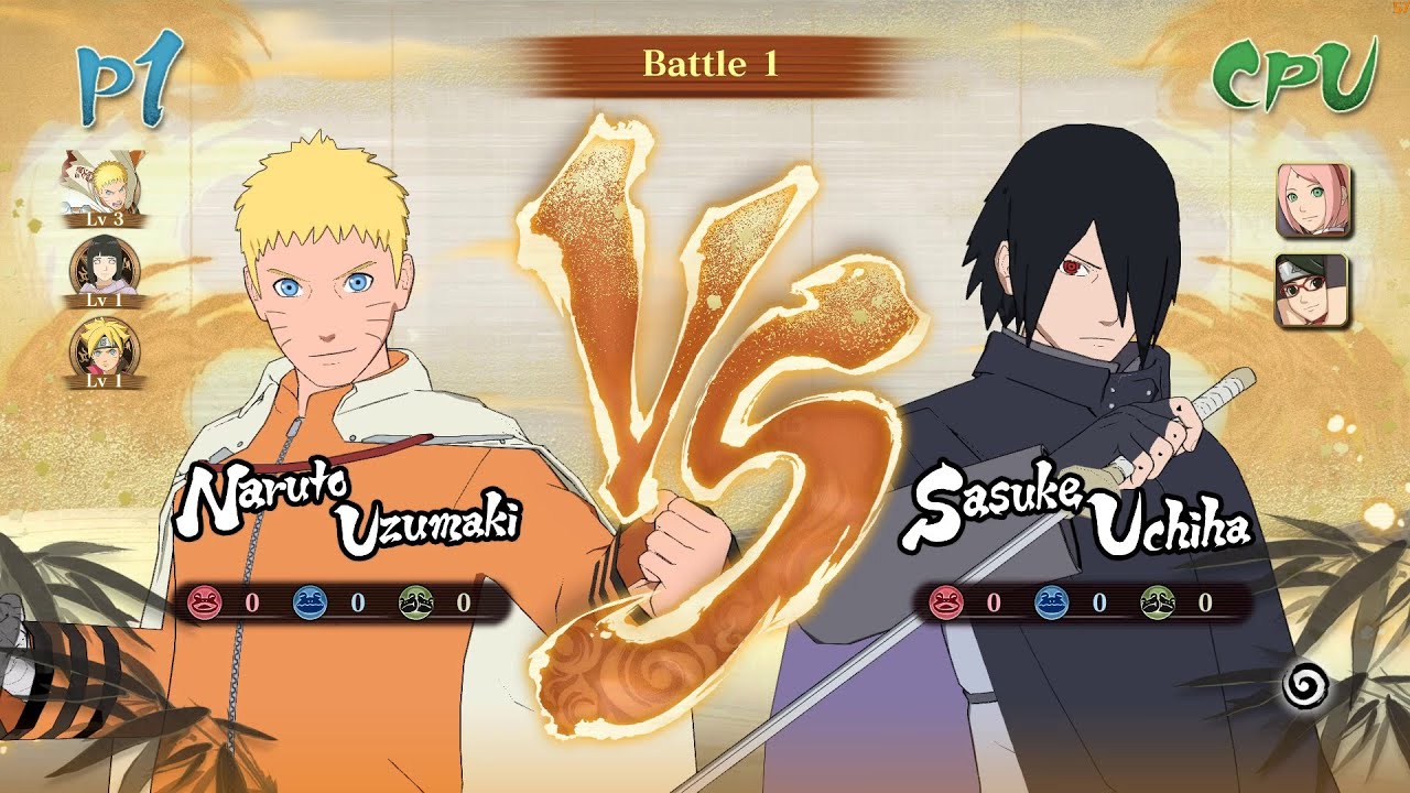 UZUMAKI FAMILY VS UCHIHA FAMILY - Naruto x Boruto: Ultimate Ninja Storm Connections