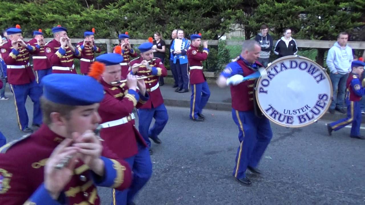 Portadown True Blues (P1) @ Blackskull Orange & Blue Parade 28-5-2016
