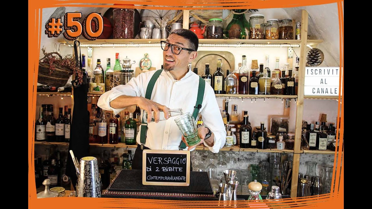 #50 ABC del Bartender - Come versare 2 bibite contemporaneamente con un GESTO SEMPLICE ed ELEGANTE