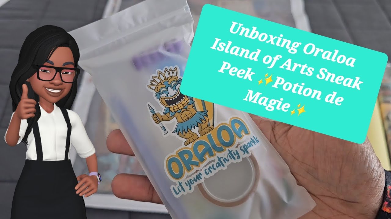 Unboxing Oraloa Island of Arts Sneak Peek ✨️Potion de Magie ✨️