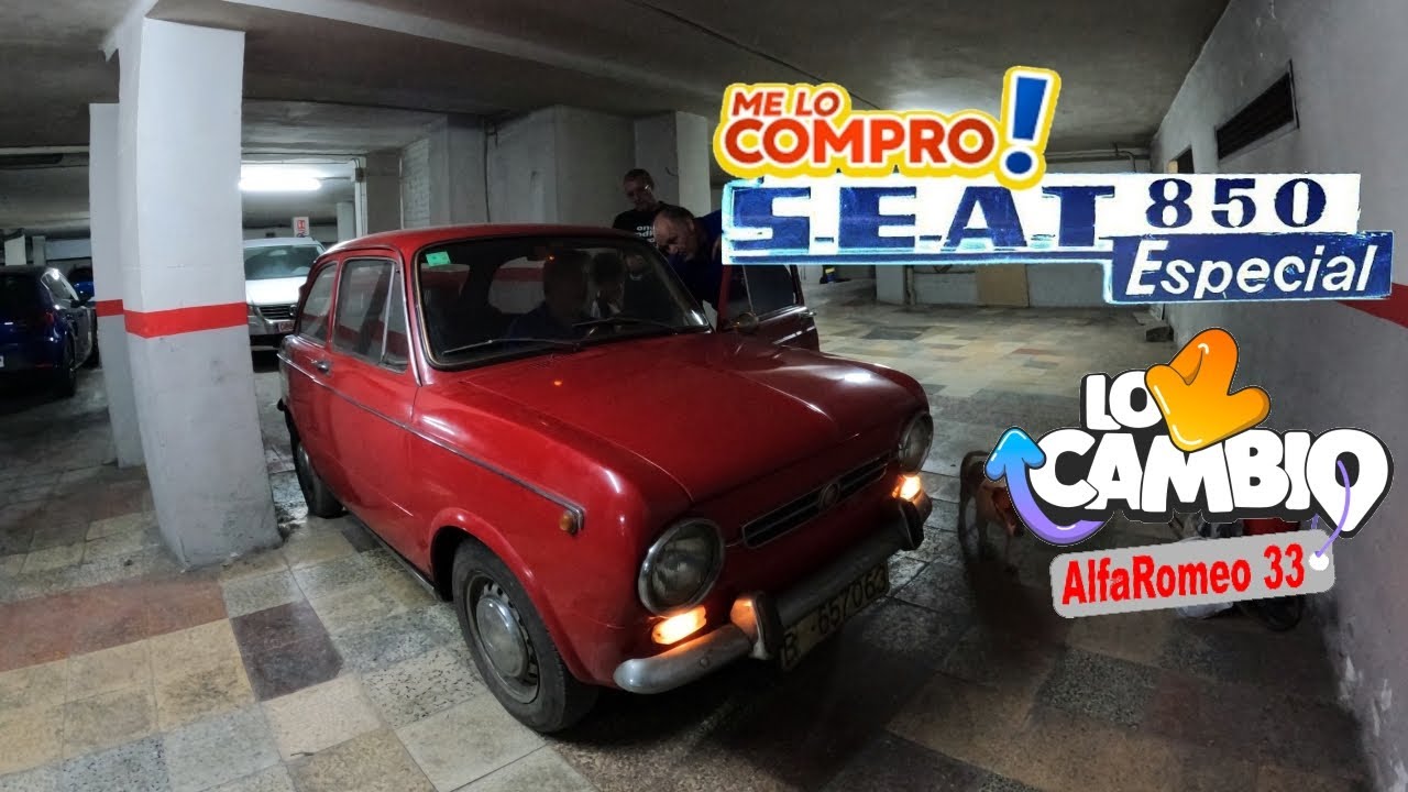 Cambio mi Alfa romeo 33 por un Seat 850 especial, creéis que fue un cambio acertado o me equivoque