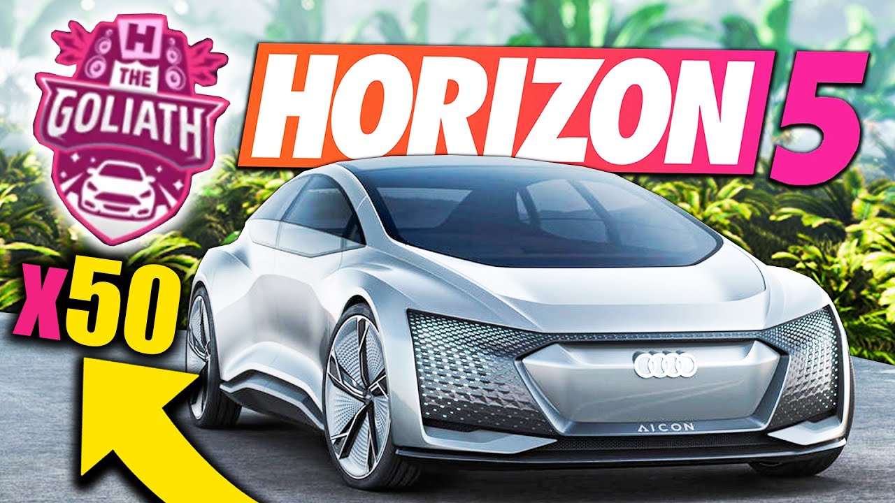 AUTONOMICZNE AUTO PRZEJECHAŁO ZA MNIE 50 OKRĄŻEŃ GOLIATA 😱 UKRYTA OPCJA 🤫 FORZA HORIZON 5 PL