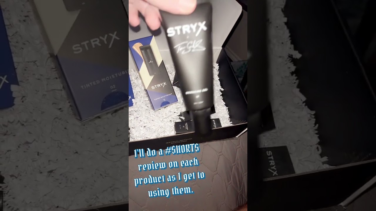 STRYX Unboxing | Men&rsquo;s Cosmetics & Skincare | Men&rsquo;s makeup | Shark Tank
