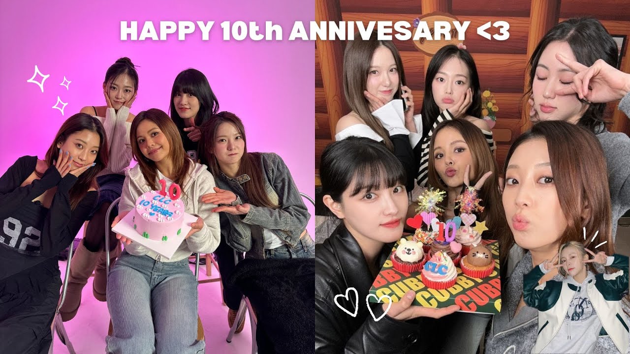 Воссоединение CLC в честь нашего 10-летия 🎂❤️