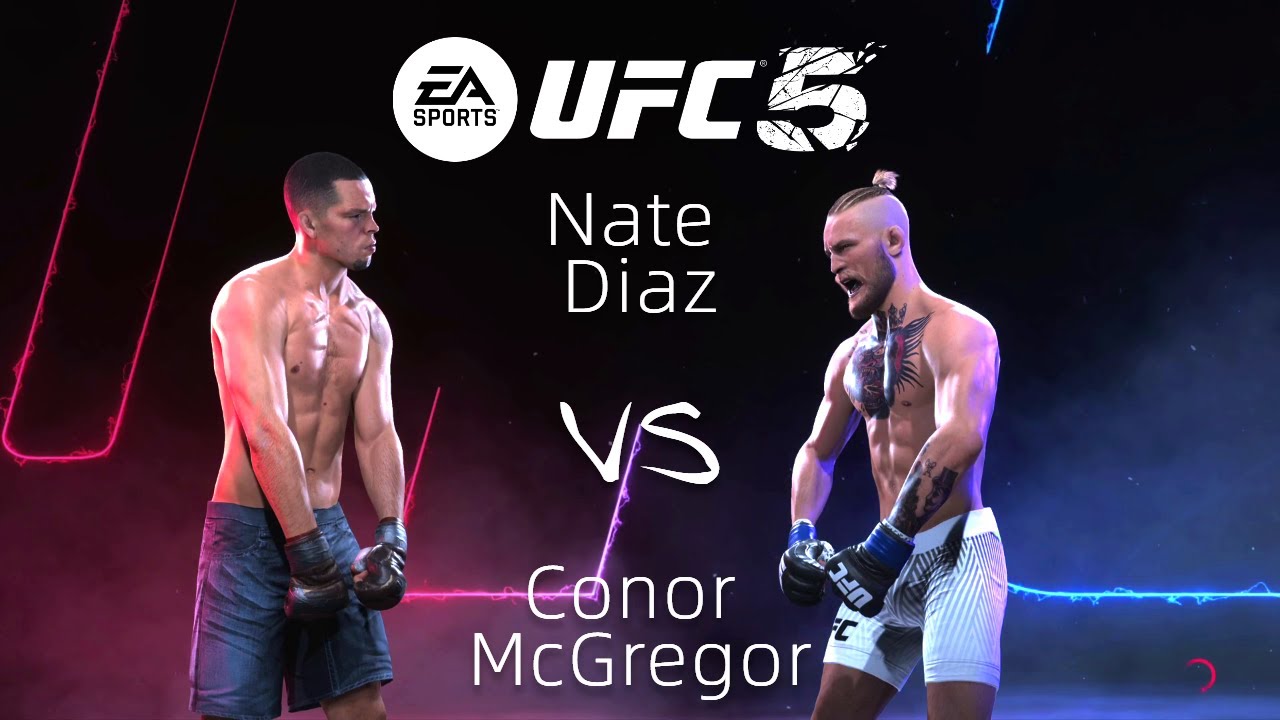 UFC 5: Nate Diaz VS Conor McGregor - PS5 Gameplay