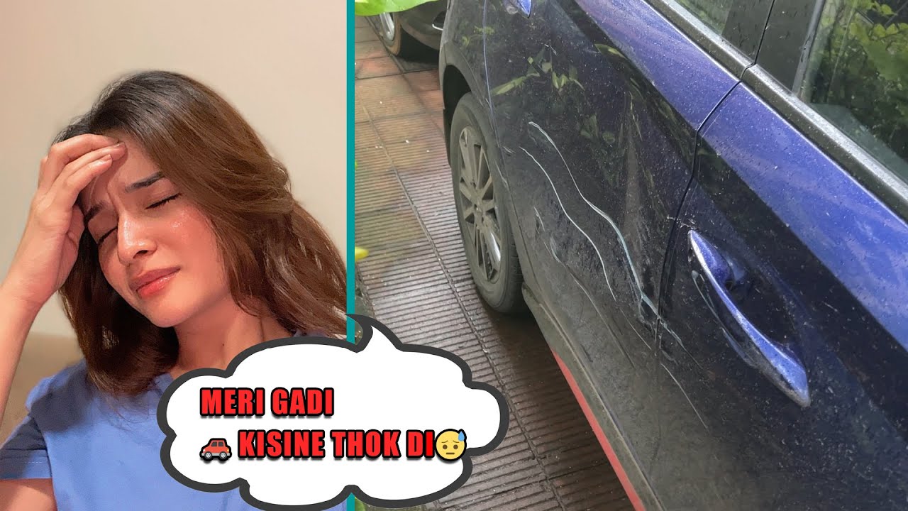 Meri Gaadi 🚗 Kisne thoki 😭 I Bhavika Sharma I #vlog