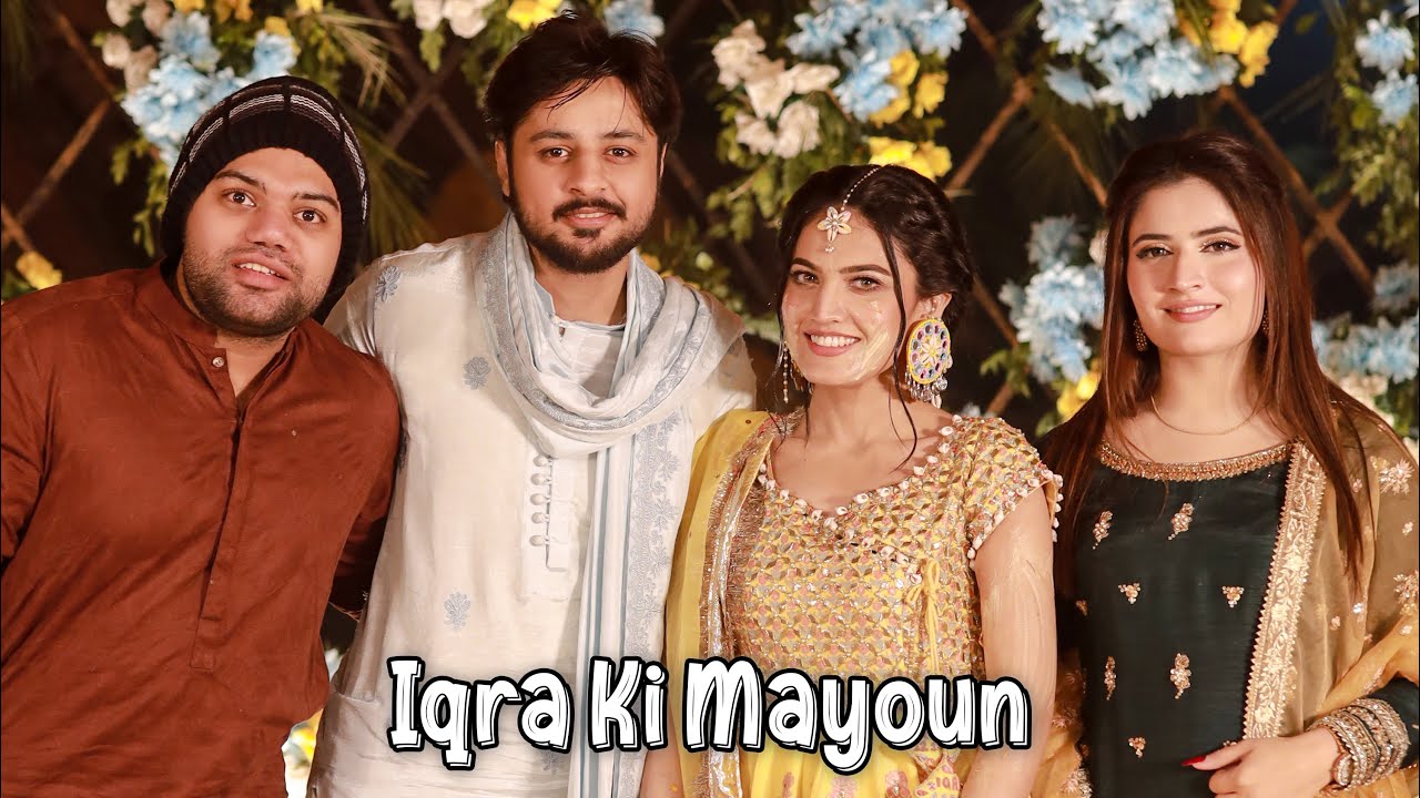 Meri Dost Iqra ( Sistrology ) Ki Mayoun ❤️ | Husband Ki Topi Utar Ke Bhag Gaya 😂