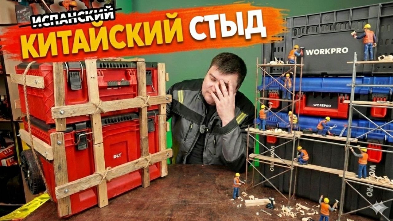 КИТАЙСКИЙ СТЫД или ТОП за свои деньги? Обзор системы хранения WorkPro Что-то пошло НЕ ТАК