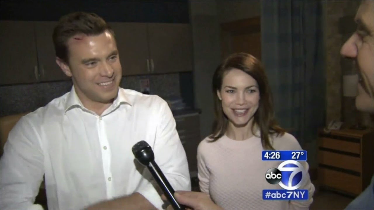 ABC7 Sandy Kenyon's GH Cameo (Incl. Rebecca Herbst, Ryan Paevey & Billy Miller)