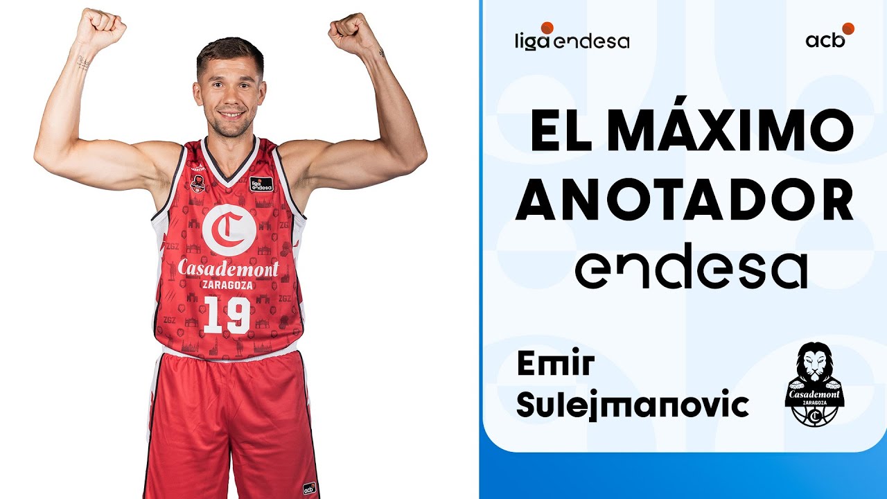 EMIR SULEJMANOVIC, Máximo Anotador Endesa de la Jornada 33 | Liga Endesa 2024-25
