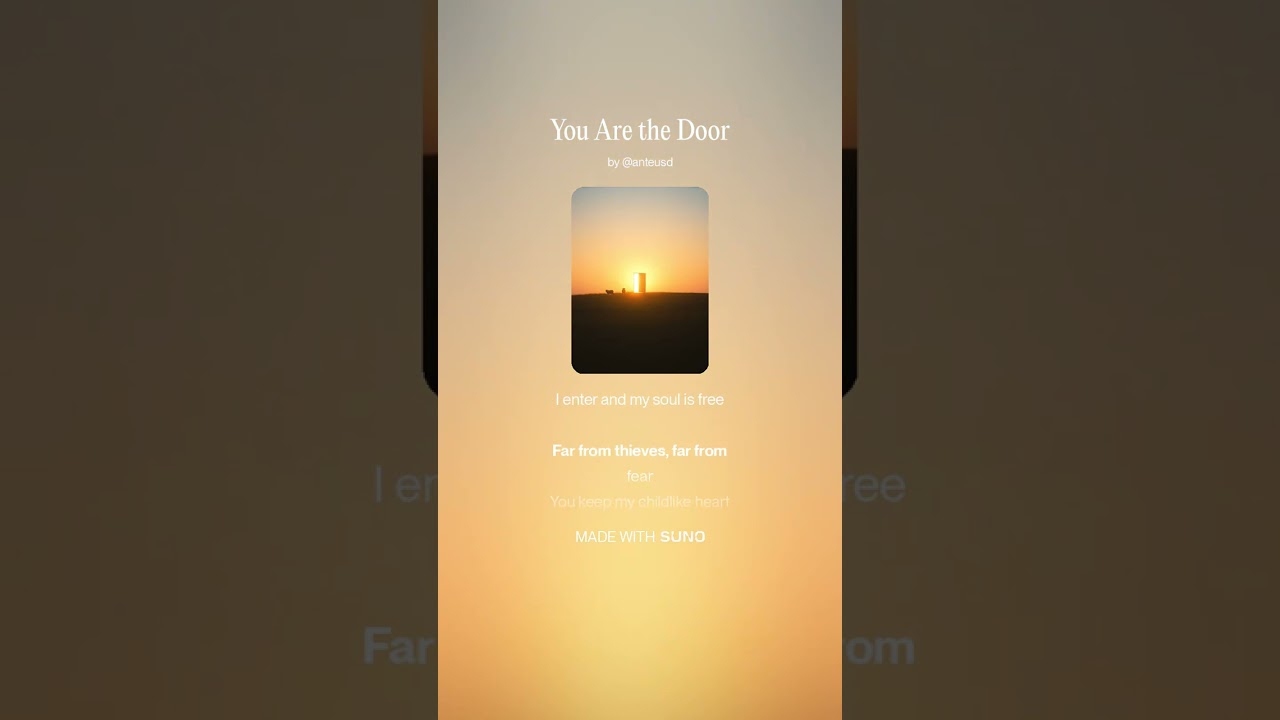 You Are the Door