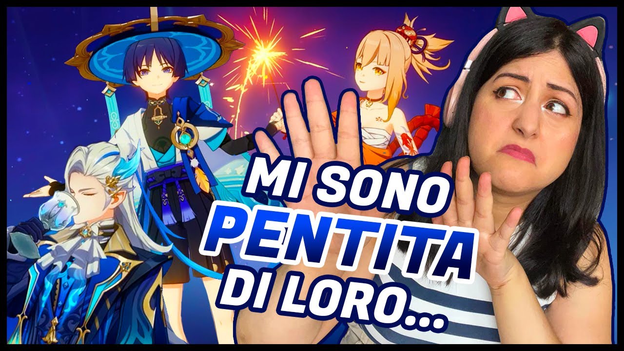 PG che HO ma che NON USO: di chi mi sono PENTITA e perché? | Genshin Impact