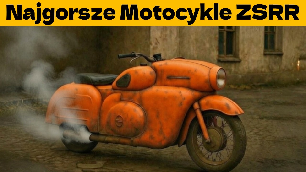 5 Najgorszych Motocykli ZSRR: Nienawidzili Nawet Mechanicy