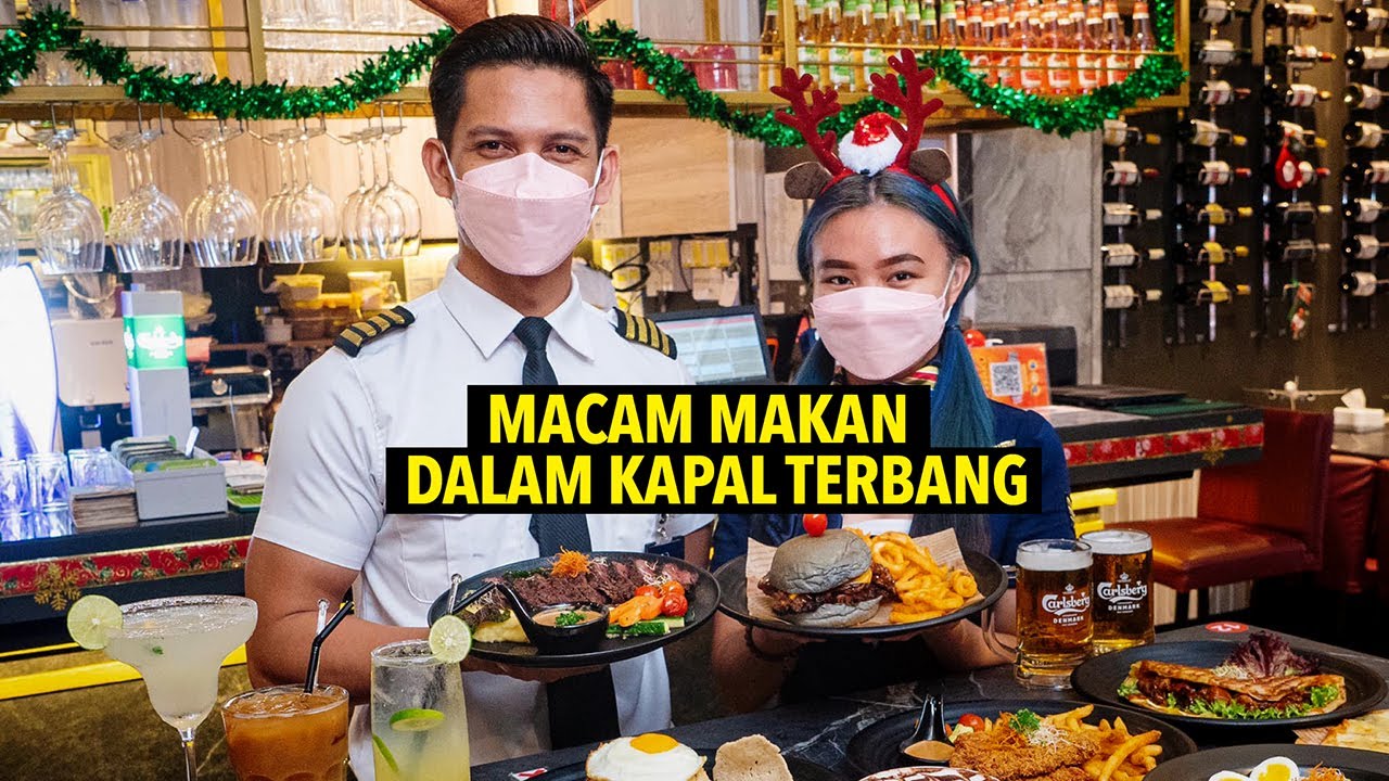 RESTORAN AIRPORT KOTA KINABALU - MACAM MAKAN DALAM KAPAL TERBANG